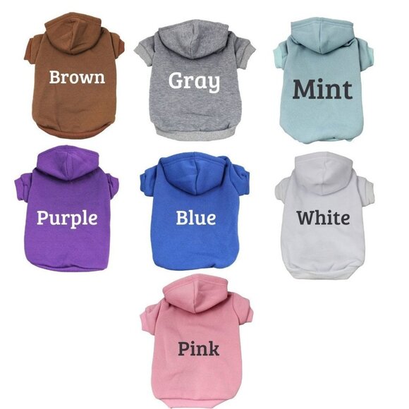 Custom Dog sweatshirt | embroidered dog bone name hoodie - Picture 3 of 6